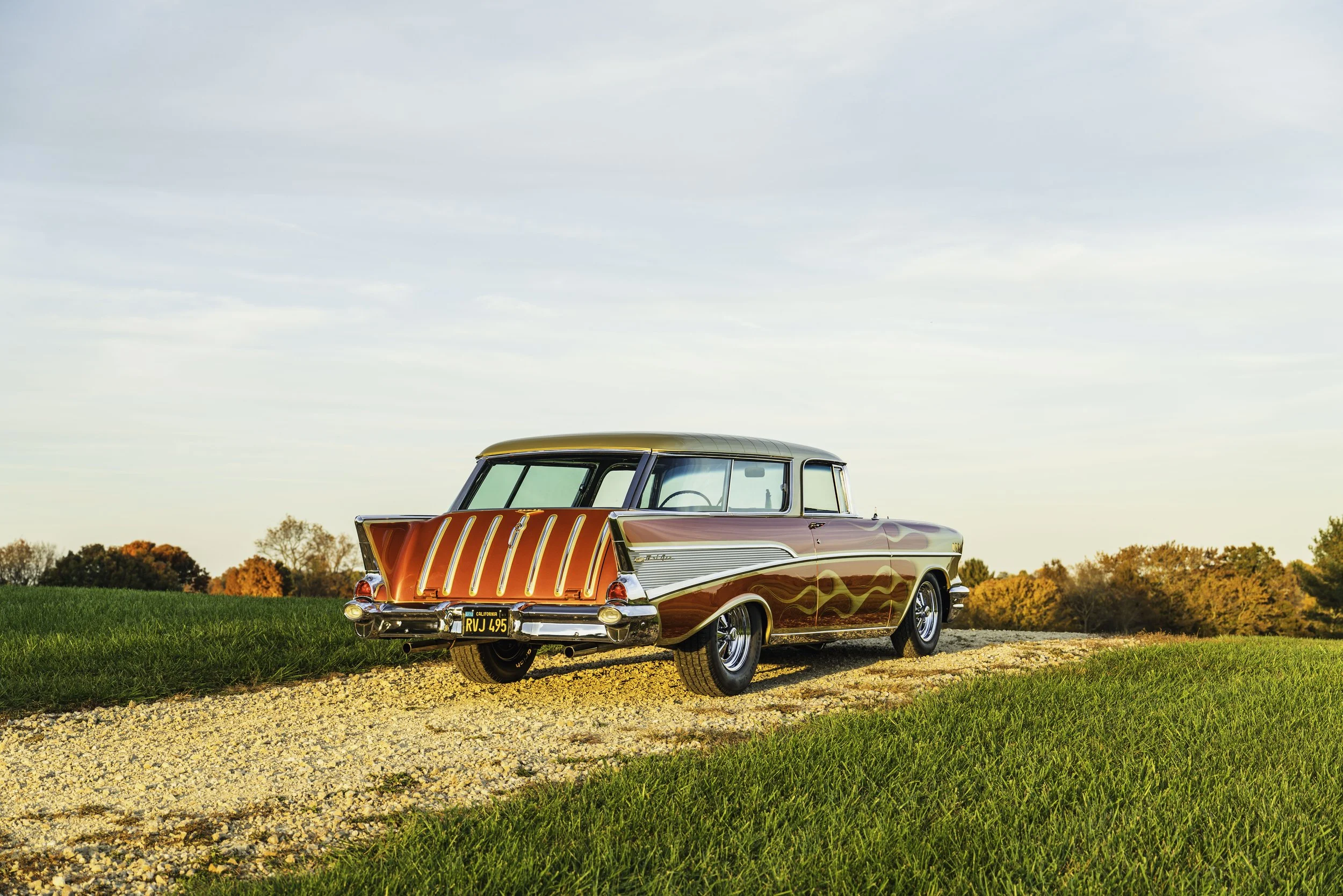 1957 Chevrolet Nomad - Orange 8518 — Callaway Classics - Classic